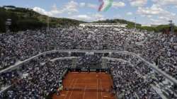 File image of central court stadium during the Italian Open tennis tournament