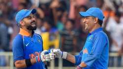 Virat Kohli and MS Dhoni