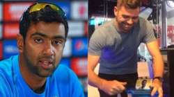 R Ashwin and James Anderson