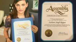 Late Sushant Singh Rajput honoured by California State Assembly, sister Shweta shares certificate