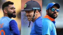 virat kohli, ms dhoni, rohit sharma, indian cricket team