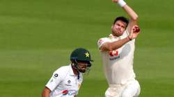 England paceman Jimmy Anderson was stranded on 599 wickets 