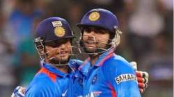 Virat Kohli congratulates Suresh Raina on a top career