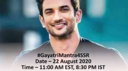 Sushant Singh Rajput's family to hold global prayer meet #GayatriMantra4SSR on Saturday