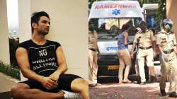 Who is the 'mystery woman' spotted outside Sushant Singh Rajput's residence on June 14?