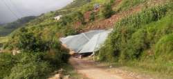 Five houses damaged in landslide in J-K's Udhampur  (Representational image)