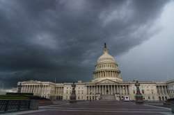  The U.S. Capitol in Washington, on Friday, Aug. 28, 2020. The tensions coursing through the United 