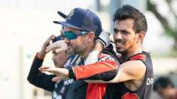 Yuzvendra Chahal and Mike Hesson