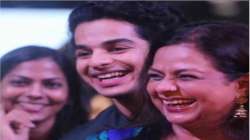 Ishaan Khatter gets emotional after watching mom Neliima Azeem on-screen, shares a heartfelt note