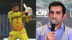 ms dhoni, gautam gambhir, ms dhoni number 7, ms dhoni batting, ms dhoni csk, ms dhoni rr, rr vs csk,