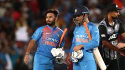 Rishabh Pant and MS Dhoni