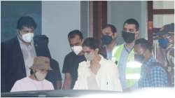 Deepika Padukone with Ranveer Singh, Sara Ali Khan arrive in Mumbai ahead of NCB probe