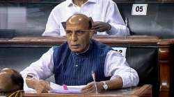 Rajnath Singh, India China stand off, Monsoon session, Parliament