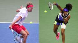 alexander zverev, naomi osaka, us open 2020