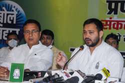 Tejashwi Yadav slams Nitish Kumar over Munger firing.