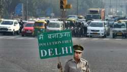 delhi pollution challan