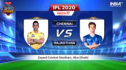 Live IPL Match CSK vs RR Stream: Live Match How to Watch IPL 2020 Streaming on Hotstar, Star Sports 