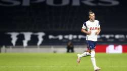 Tottenham's Gareth Bale enters pitch during the English Premier League soccer match between Tottenham Hotspur and West Ham United at the Tottenham Hotspur Stadium in London, England, Sunday, Oct. 18