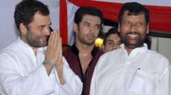 Rahul Gandhi expresses grief and sorrow over the demise of Ram Vilas Pawan. (File)