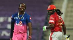 Jofra Archer and Chris Gayle