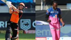 david warner, david warner jofra archer, david warner vs jofra archer, jofra archer, srh, rr, sachin