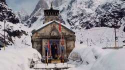 Kedarnath snowfall