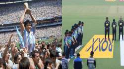 The players and officials lined up inside the iconic Eden Gardens and observed a minute silence.