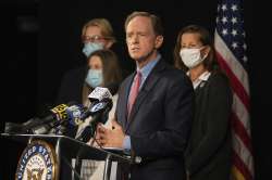 Republican US Senate Pat Toomey, of Pennsylvania, announces he won't seek reelection or run for gove