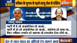 lalu Yadav audiotape 