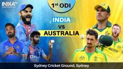 Live Streaming Cricket India vs Australia 1st ODI: Watch IND vs AUS match online on SonyLIV and Sony