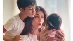 Shilpa Shetty, Viaan, Samisha, Bhai Dooj