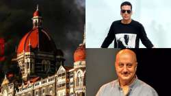 Akshay Kumar, Anupam Kher pay tribute to martyrs, victims of Mumbai Terror Attack.