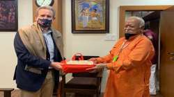 Australian High Commissioner to India Barry O'Farell met RSS chief Mohan Bhagwat on Sunday