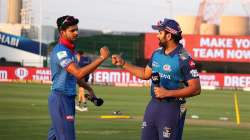 Shreyas Iyer and Rohit Sharma.