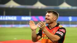 SRH skipper David Warner.