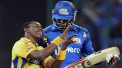 Dwayne Bravo and Kieron Pollard