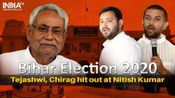 bihar election 2020,  nitish kumar, tejashwi yadav, chirag paswan