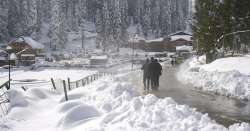 kashmir valley snowfall