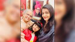 Aishwarya Rai shares adorable pic with mother, daughter Aaradhya on her parents' anniversar