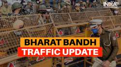 bharat bandh traffic delhi update 