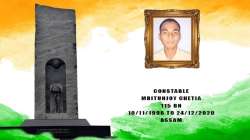 CRPF jawan Mrityunjoy Chetia