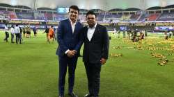 BCCI president Sourav Ganguly and secretary Jay Shah