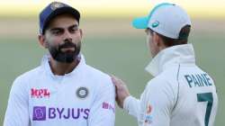 Virat Kohli and Tim Paine