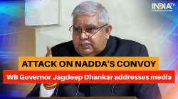 jagdeep dhankar, nadda convoy attack 