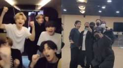 BTS members can't stop screaming with happiness as they top Billboard Hot 100 chart once again