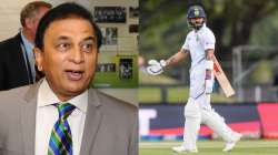 Sunil Gavaskar and Virat Kohli