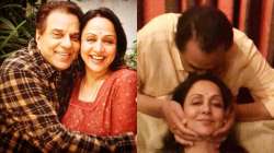 Dharmendra with his dream girl Hema Malini