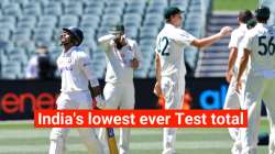 india vs australia, ind vs aus, india vs australia 2020, ind vs aus 2020, india lowest test score