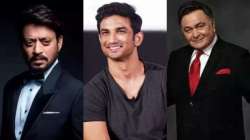 Rishi Kapoor, Sushant Singh Rajput, Kobe Bryant