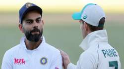 Virat Kohli and Tim Paine